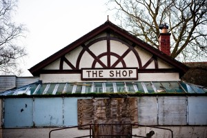 The Shop - once well used by patients and public alike